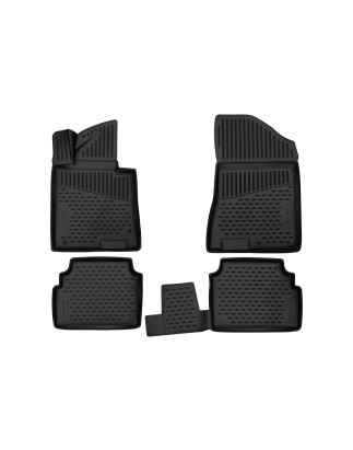 3D Tappetini su misura per KIA K5 2020-, 4 pcs. (Cod. N-EXP.ELEMENT3DA0N113210)