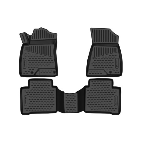 3D Tappetini su misura per KIA Niro (II) 2022 -, SUV 5 doors, Europe, 3 pcs. (Cod. N-EXP.ELEMENT3DA6