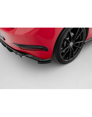 Splitters posteriori laterali Volkswagen Golf  R / R-Line Mk7 Facelift (Cod. M-VW-GO-7F-R-RSD1G)