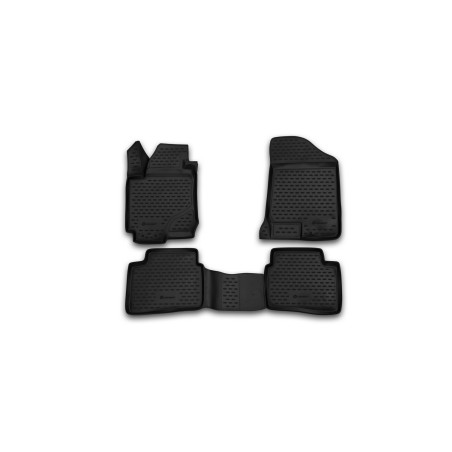 3D Tappetini su misura per KIA Cee'd, 2007-2012 4 pcs. (Cod. N-EXP.NLC.3D.25.20.210h)