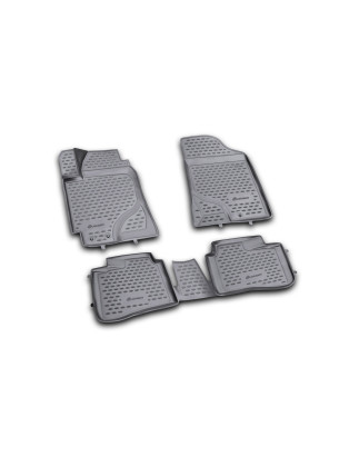 3D Tappetini su misura per KIA Cerato, 2009-2013, 4 pcs. (Cod. N-EXP.NLC.3D.25.26.210)
