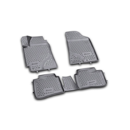 3D Tappetini su misura per KIA Cerato, 2009-2013, 4 pcs. (Cod. N-EXP.NLC.3D.25.26.210)