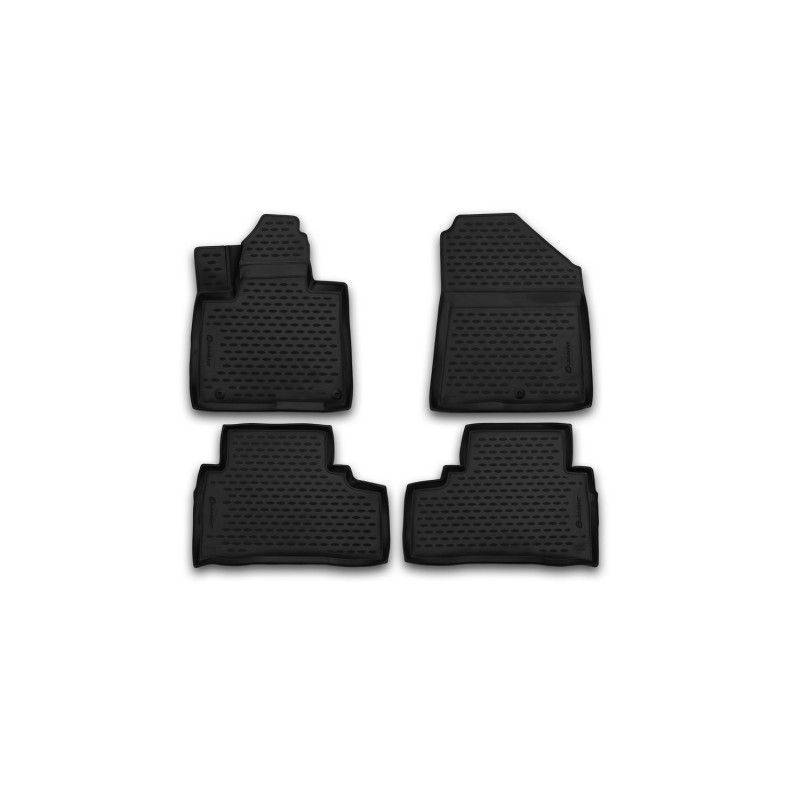 3D Tappetini su misura per KIA Sorento, 2015-, 5/7 posti, 1st and 2nd rows, 4 pcs. (Cod. N-EXP.CARKI