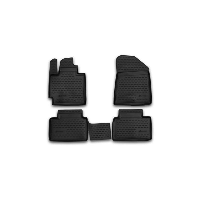 Tappetini su misura per KIA Soul (II, II restyling) 2014-2019, (Europe), 4 pcs. (Cod. N-EXP.CARKIA00