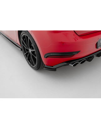 Splitters posteriori laterali Volkswagen Golf  R / R-Line Mk7 Facelift (Cod. M-VW-GO-7F-R-RSD1G)