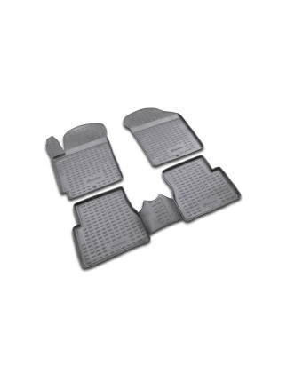 Tappetini su misura per KIA Picanto, 2004-2011, 4 pcs. (Cod. N-EXP.NLC.25.08.210)