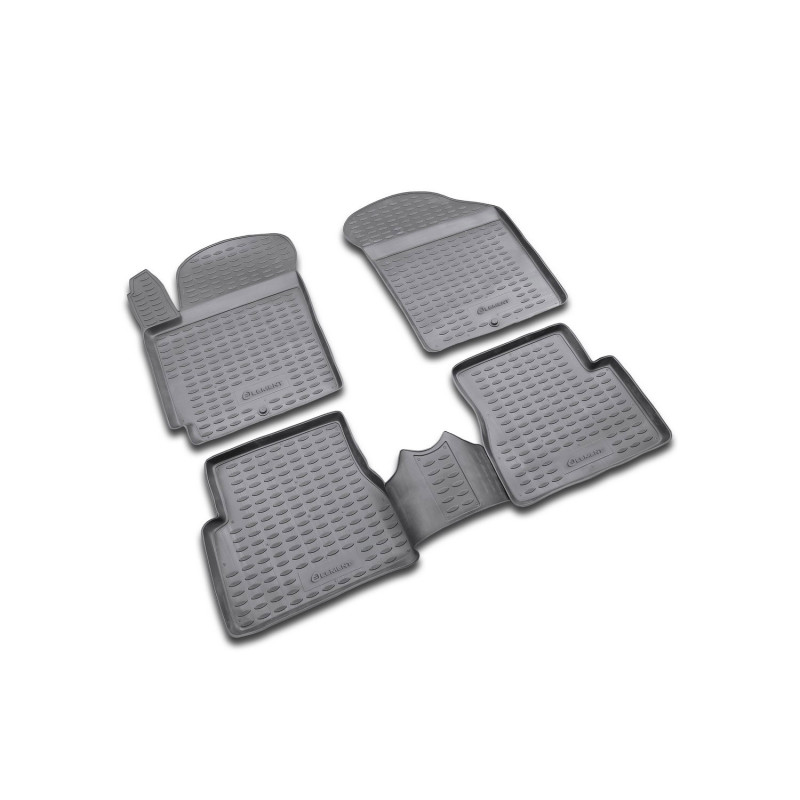 Tappetini su misura per KIA Picanto, 2004-2011, 4 pcs. (Cod. N-EXP.NLC.25.08.210)