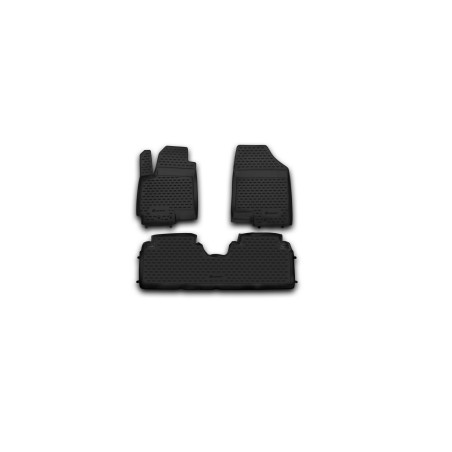 Tappetini su misura per KIA Venga 09/2009-, 3 pcs. (Cod. N-EXP.NLC.25.34.210h)