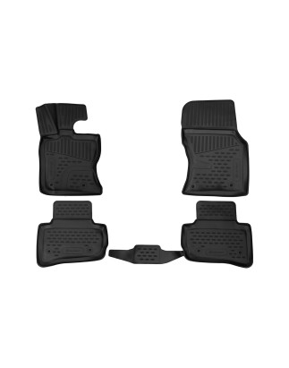 3D Tappetini su misura per LAND ROVER Range Rover Velar, 2017-, 4 pcs. (Cod. N-EXP.ELEMENT3D01781210