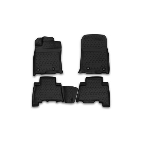 3D Tappetini su misura per LEXUS GX 460, 2013-, 5 posti, 4 pcs. (Cod. N-EXP.NLC.3D.29.31.210k)