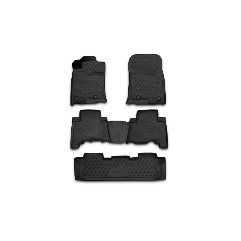 3D Tappetini su misura per LEXUS GX 460, 2013-, 5 pcs. (Cod. N-EXP.NLC.3D.29.29.210k)