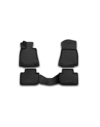 3D Tappetini su misura per LEXUS IS250, 2013-2015, 2015-, 4 pcs. (Cod. N-EXP.NLC.3D.29.30.210k)
