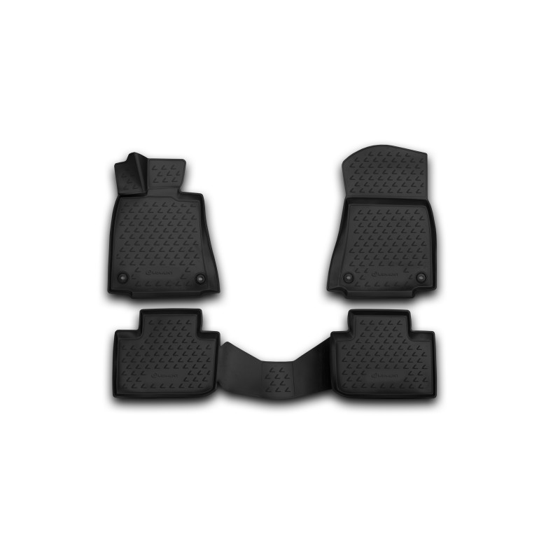 3D Tappetini su misura per LEXUS IS250, 2013-2015, 2015-, 4 pcs. (Cod. N-EXP.NLC.3D.29.30.210k)