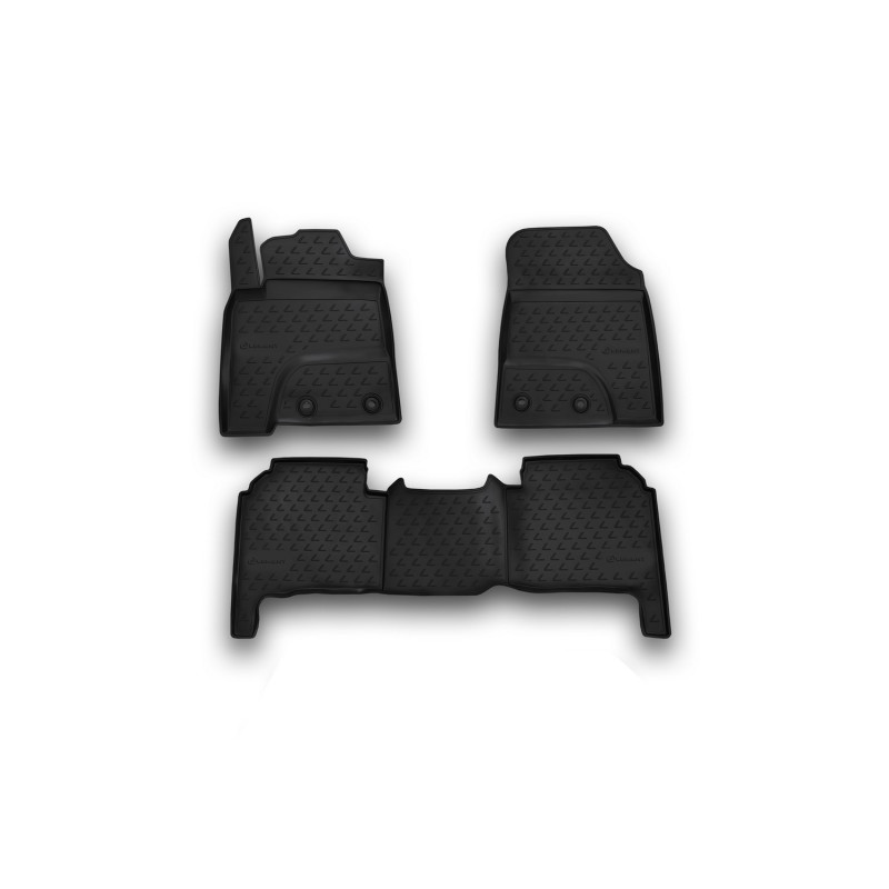 Tappetini su misura per LEXUS LX570, 2012-, 5 posti, 3 pcs. (Cod. N-EXP.NLC.29.20.210k)