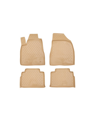 Tappetini su misura per LEXUS RX350 2003-2009, 4 pcs. (beige) (Cod. N-EXP.NLC.29.09.212)