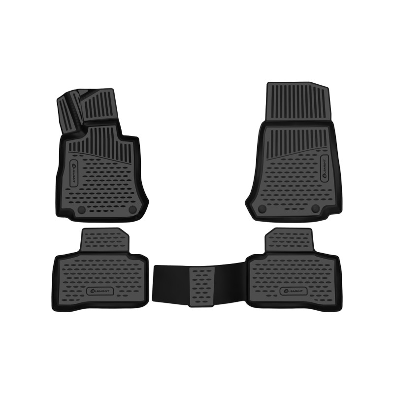 3D Tappetini su misura per Mercedes GLC (X253/C253), 2015-, SUV, 4 pcs. (Cod. N-EXP.ELEMENT3D0149521