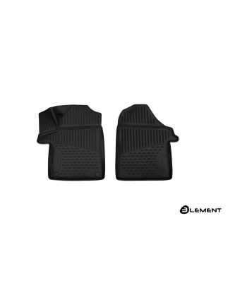 3D Tappetini su misura per MERSEDES-BENZ V-class, 2014-, (W447) 3rd gen., 5-door Van, (Europe), 2 pc