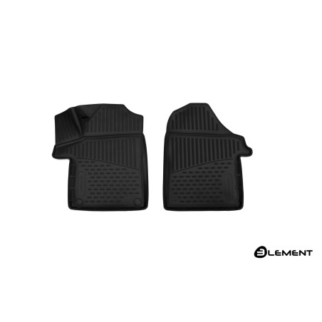 3D Tappetini su misura per MERSEDES-BENZ V-class, 2014-, (W447) 3rd gen., 5-door Van, (Europe), 2 pc
