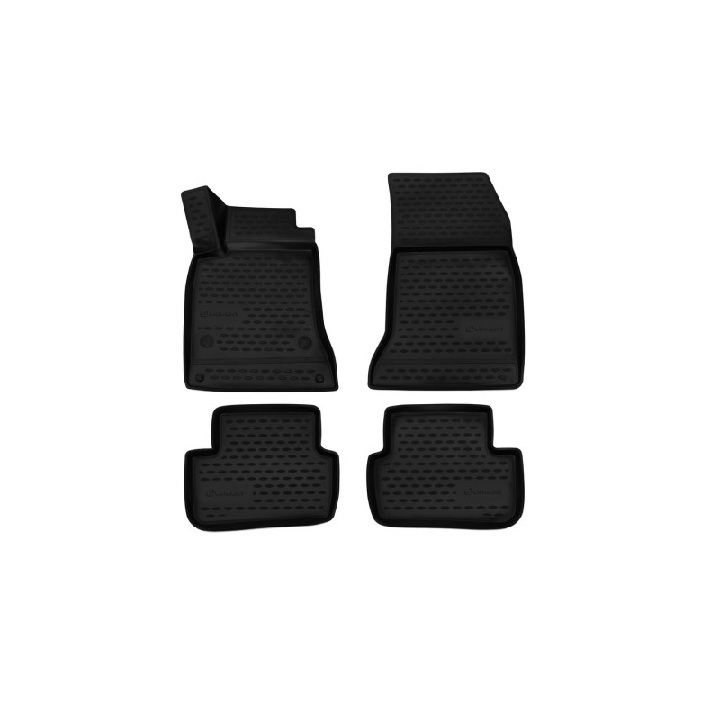 3D Tappetini su misura per MERCEDES-BENZ GLA-class (X156), 2013-2019, 4 pcs. (Cod. N-EXP.NLC.3D.34.4