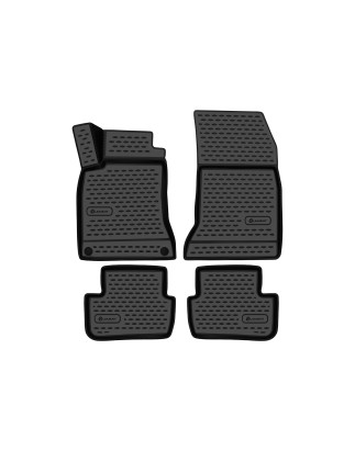 3D Tappetini su misura per MERCEDES-BENZ GLA-class (X156), 2013-2019, 4 pcs. (Cod. N-EXP.NLC.3D.34.4
