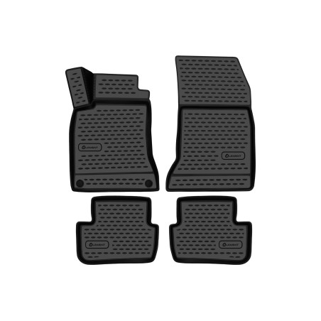 3D Tappetini su misura per MERCEDES-BENZ GLA-class (X156), 2013-2019, 4 pcs. (Cod. N-EXP.NLC.3D.34.4
