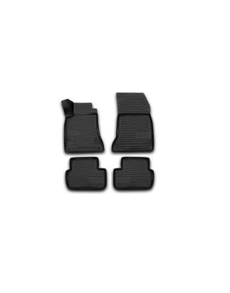 Tappetini 3D su misura per MERCEDES-BENZ B-Class W246, 2011-2018, 4 pcs. (Cod. N-EXP.NLC.3D.34.40.21