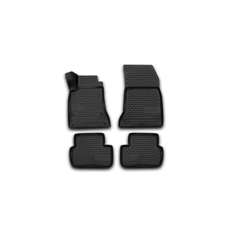 Tappetini 3D su misura per MERCEDES-BENZ B-Class W246, 2011-2018, 4 pcs. (Cod. N-EXP.NLC.3D.34.40.21