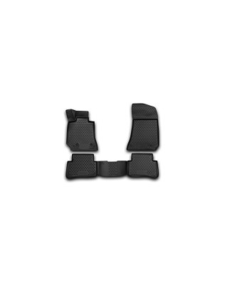 3D Tappetini su misura per MERCEDES-BENZ E-Class W212, 2009-2016, sedan, (Europe), 4 pcs. (Cod. N-EX