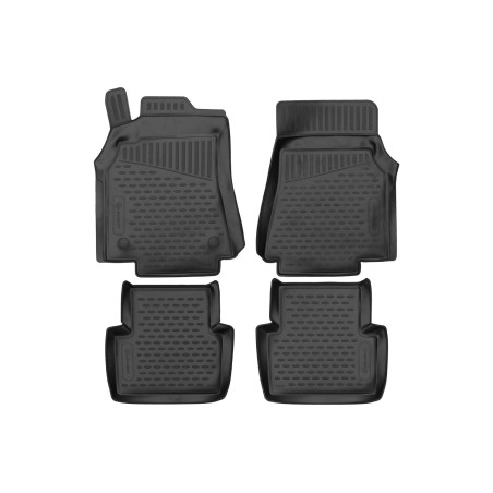Tappetini su misura per MERCEDES-BENZ A-klasse (W169) 2004-2008 Hatch, 5doors, Europe, 4 pcs (Cod. N