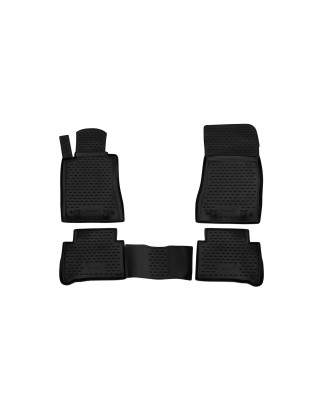 Tappetini su misura per MERCEDES-BENZ E-class W211 (posteriori drive), 2002-2009, 4 pcs. (Cod. N-EXP