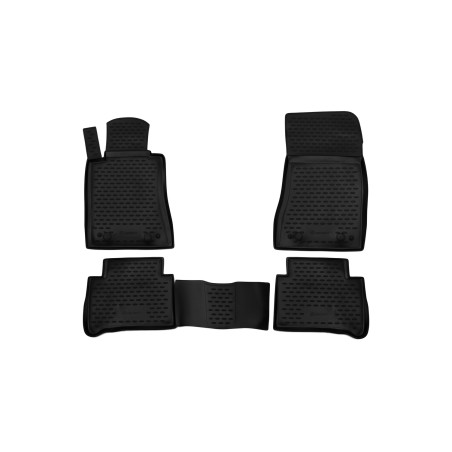 Tappetini su misura per MERCEDES-BENZ E-class W211 (posteriori drive), 2002-2009, 4 pcs. (Cod. N-EXP