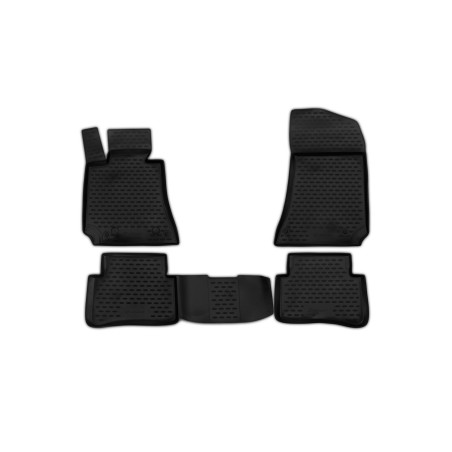 Tappetini su misura per MERCEDES-BENZ E-Class W212, 2009-2016, 4 pcs. (Cod. N-EXP.NLC.34.16.210)