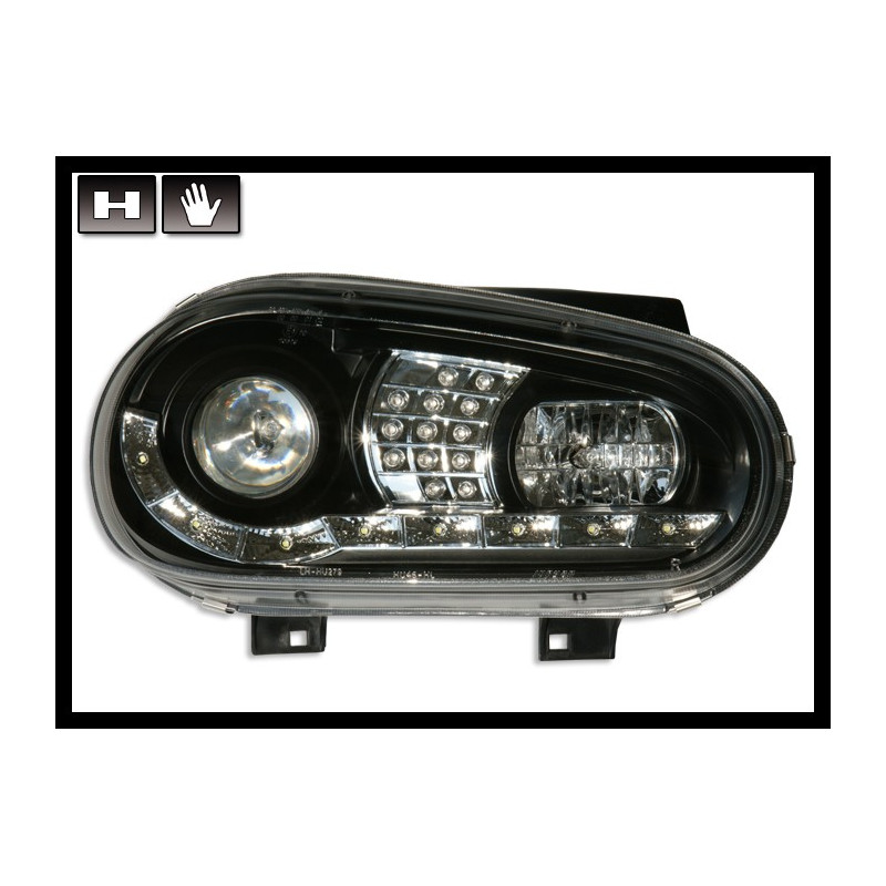 Fari Day Light Volkswagen Golf 4 (Cod. E-FAW094)
