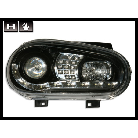 Fari Day Light Volkswagen Golf 4 (Cod. E-FAW094)