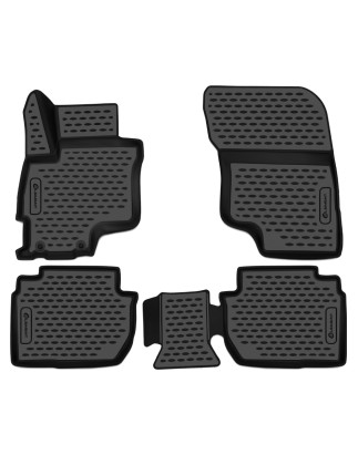 3D Tappetini su misura per MITSUBISHI Outlander PHEV, 2014-2019, 4 pcs. (Cod. N-EXP.NLC.3D.35.45.210