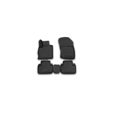 3D Tappetini su misura per MITSUBISHI Outlander, 2012-2015, 2015-, 2 WD, 4 pcs. (Cod. N-EXP.NLC.3D.3