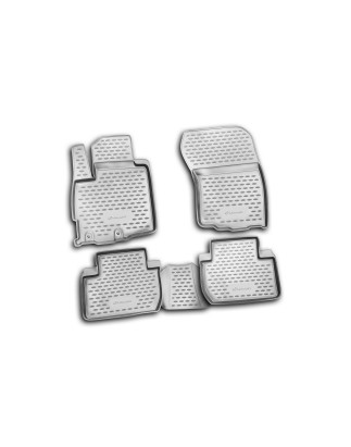 Tappetini su misura per MITSUBISHI Outlander XL, 2010-, 4 pcs. (Cod. N-EXP.NLC.35.23.210)