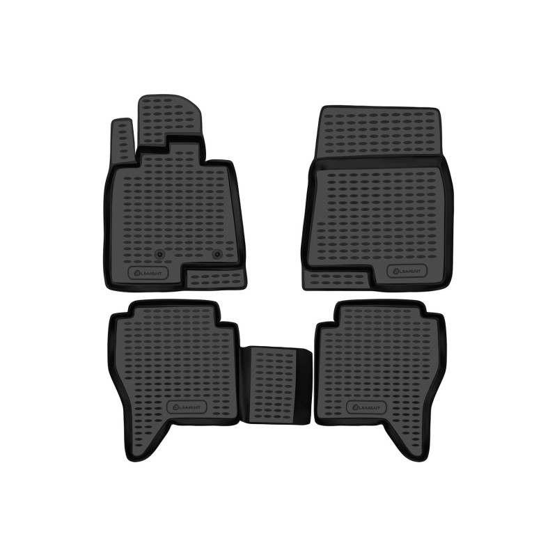 Tappetini su misura per MITSUBISHI Pajero IV(V80), 2006-, 4 pcs. (Cod. N-EXP.NLC.35.16.210)