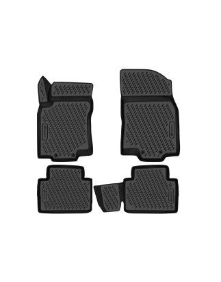 3D Tappetini su misura per NISSAN X-Trail T32 (III, IIIр), 2013-, 4 pcs. (Cod. N-EXP.CARNIS00059)
