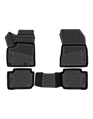 3D Tappetini su misura per NISSAN Qashqai 2024- Europe, electro, 4pcs. (Cod. N-EXP.ELEMENT3DAN084621