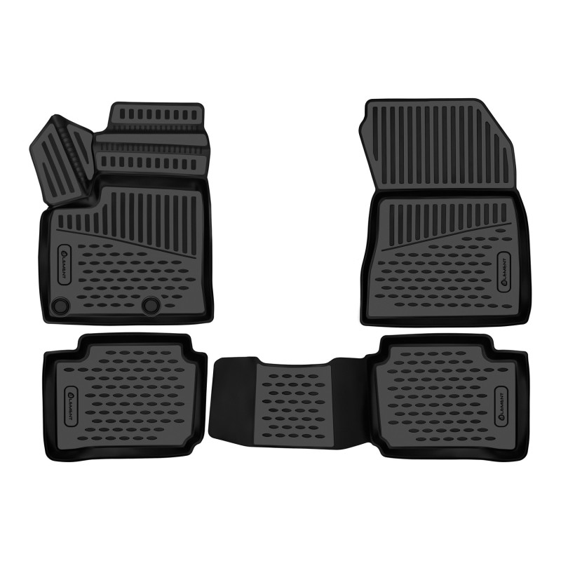 3D Tappetini su misura per NISSAN Qashqai 2024- Europe, electro, 4pcs. (Cod. N-EXP.ELEMENT3DAN084621