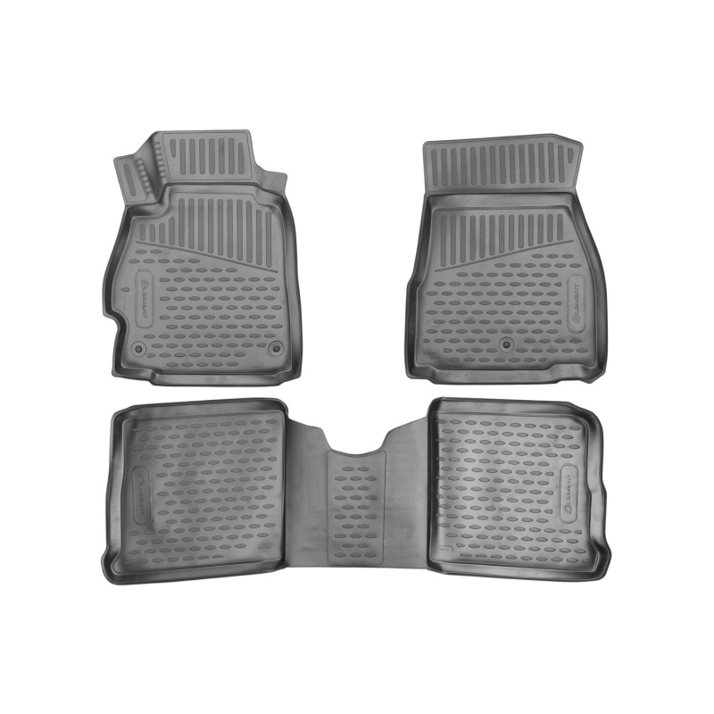 3D Tappetini su misura per NISSAN Versa 2019- (for US 2020-) Sedan, Automatic, (USA), 3pcs. (Cod. N-