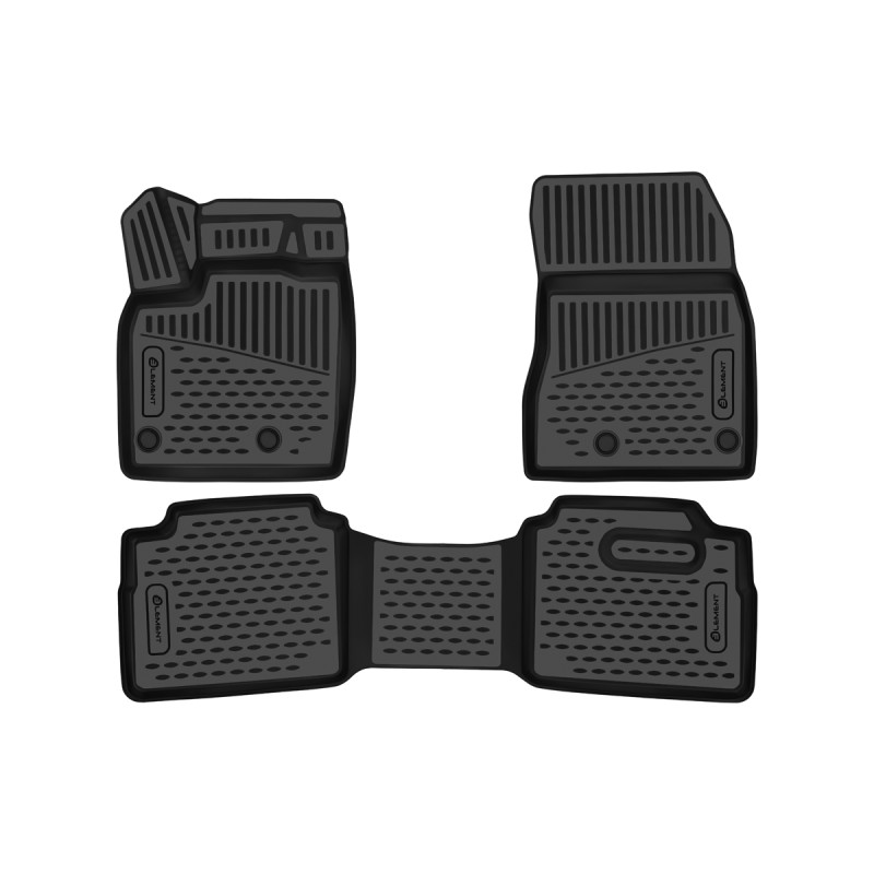 3D Tappetini su misura per NISSAN X-Trail (T33) 2021- SUV, Europe, petrol, 3pcs. (Cod. N-EXP.ELEMENT