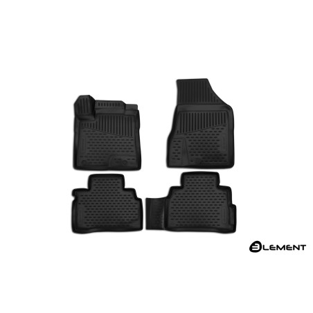 3D Tappetini su misura per NISSAN Murano, 2016-, 4 pcs. (Cod. N-EXP.ELEMENT3D3661210k)