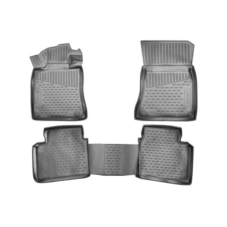 Tappetini 3D su misura per Nissan Altima, 2019-2021-, (USA),sedan, 4 pcs. (Cod. N-EXP.ELEMENT3DAN002