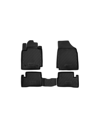 Tappetini su misura per NISSAN Micra, 2005-, 4 pcs. (Cod. N-EXP.CARNIS00003)