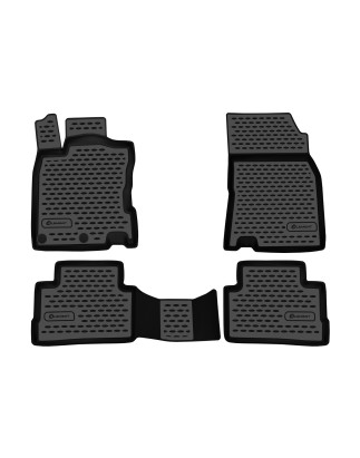 Tappetini su misura per NISSAN Qashqai, 2014-, for cars assembled in UK, 4 pcs. (Cod. N-EXP.CARNIS00