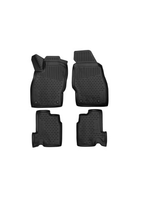 3D Tappetini su misura per OPEL Adam 2013-2019, 3 doors, hb, Europe, 4 pcs. (Cod. N-EXP.ELEMENT3D003