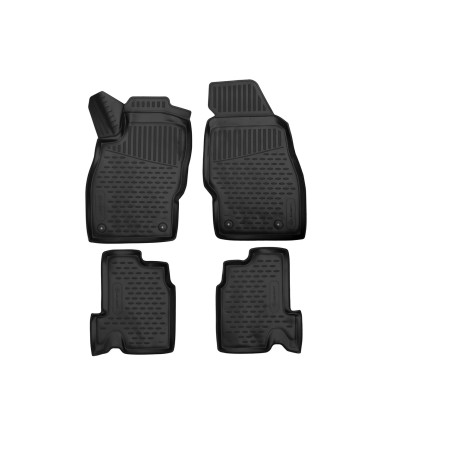 3D Tappetini su misura per OPEL Adam 2013-2019, 3 doors, hb, Europe, 4 pcs. (Cod. N-EXP.ELEMENT3D003