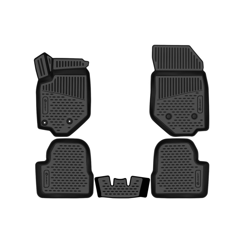 3D Tappetini su misura per OPEL Mokka (II) 2021 -Europe, Gasoline, 5 pcs. (Cod. N-EXP.ELEMENT3DA6917